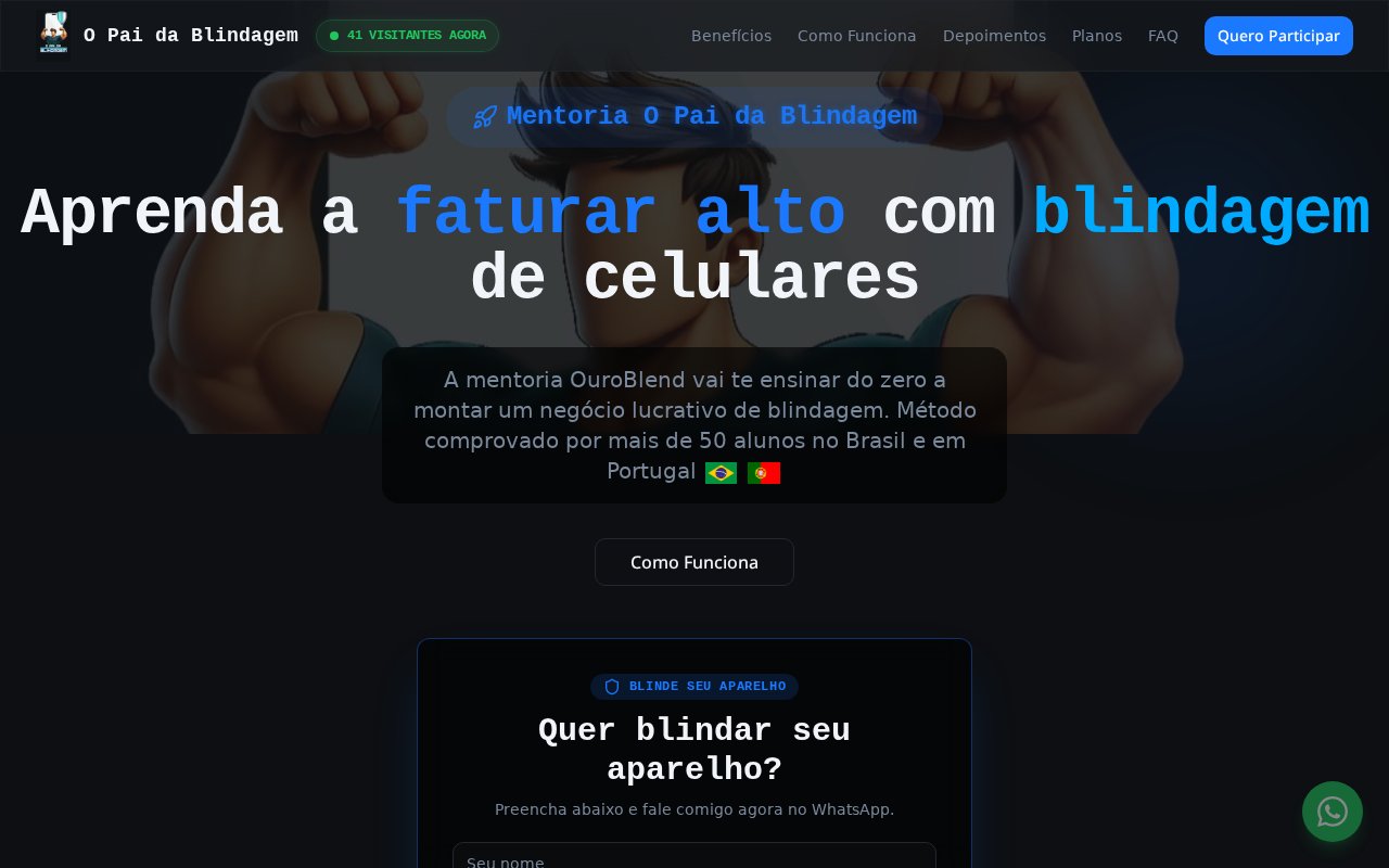 Projeto O Pai da Blindagem - Blindagem