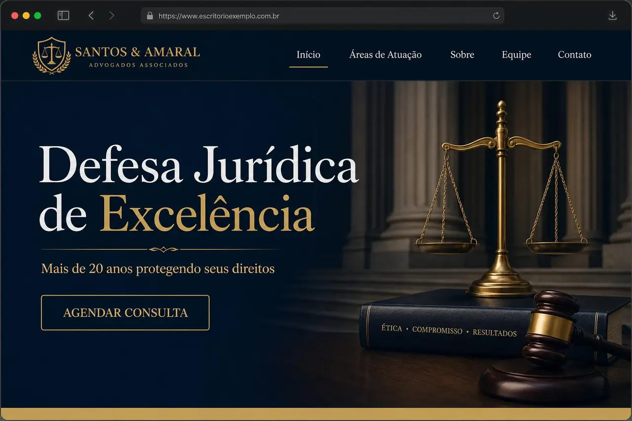 Projeto Escritório Jurídico - Advocacia